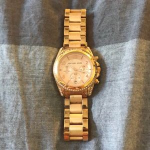 Michael kors rose gold watch